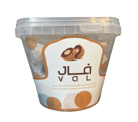 Val Dates Balls Box 4Pcs x 500g | فال كرات تمر محشوة بالطحينة - 2kShopping