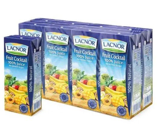 Lacnor Fruit Cocktail Juice 8Pcs*180 ml - 2kShopping