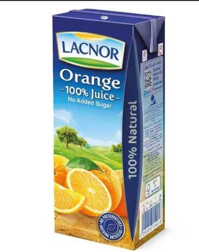 Lacnor Orange Juice 180 ml | لاكنور عصير برتقال - 2kShopping