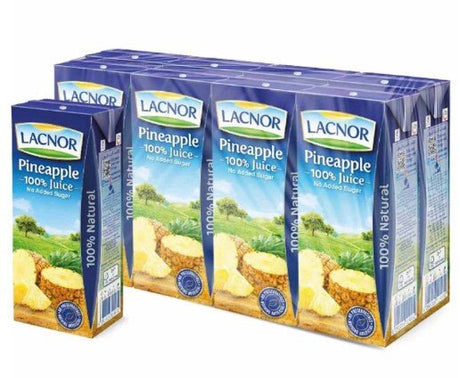 Lacnor Pineapple Juice 8Pcs*180 ml - 2kShopping
