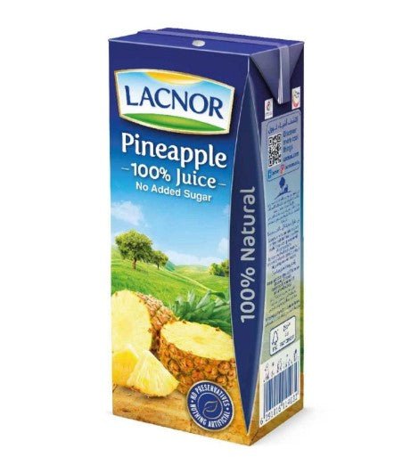 Lacnor Pineapple Juice 180 ml - 2kShopping