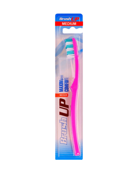 Brush Up Toothbrush Medium | فرشاة أسنان خشونة وسط - 2kShopping