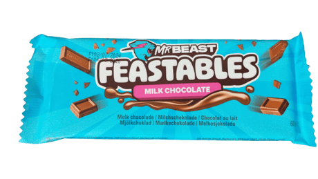 Mr Beast Feastables Milk Chocolate 60g | شوكولاتة بالحليب - 2kShopping