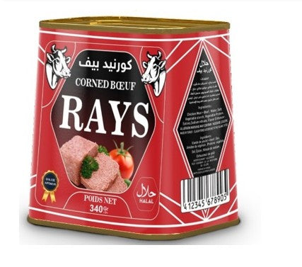 Rays Corned Beef Trapezoidal 24X340 grm