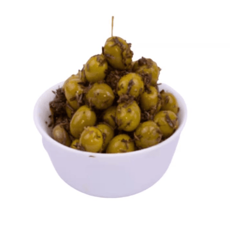 Olives Stuffed with Thyme 250g | زيتون محشي زعتر - 2kShopping