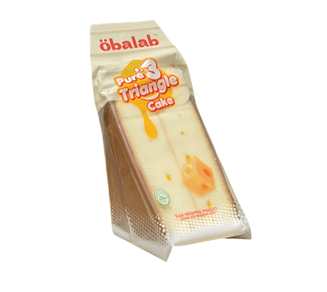 Obalab Triangle Cake with Cheese Flavor 100g | اوبالاب كيك نكهة الجبنة - 2kShopping
