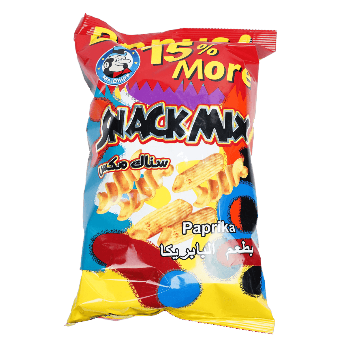 Mr Chips Snack Mix Paprika 190g | سناك شيبس بابريكا - 2kShopping