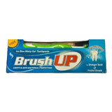 Brush Up Ice Blue Minty Gel Toothpaste 180g with Toothbrush Pack