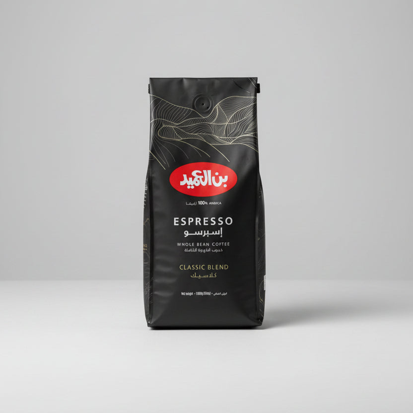 Al Ameed Espresso Whole Coffee Beans 1kg