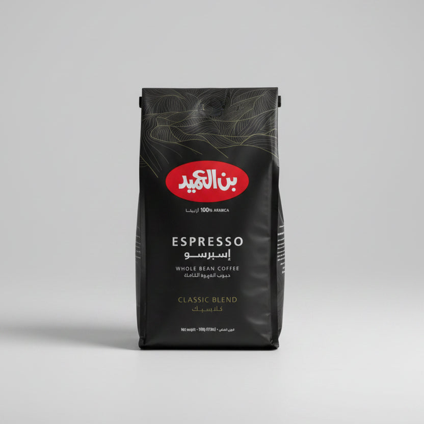 Al Ameed Espresso Whole Coffee Beans 500g