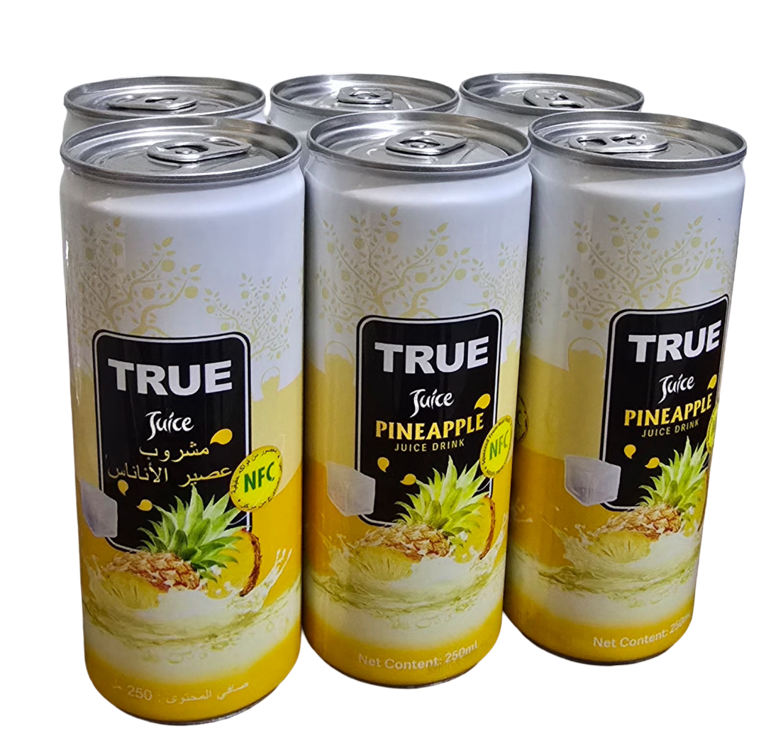 True Pineapple Juice Drink 250Ml X 6 pcs