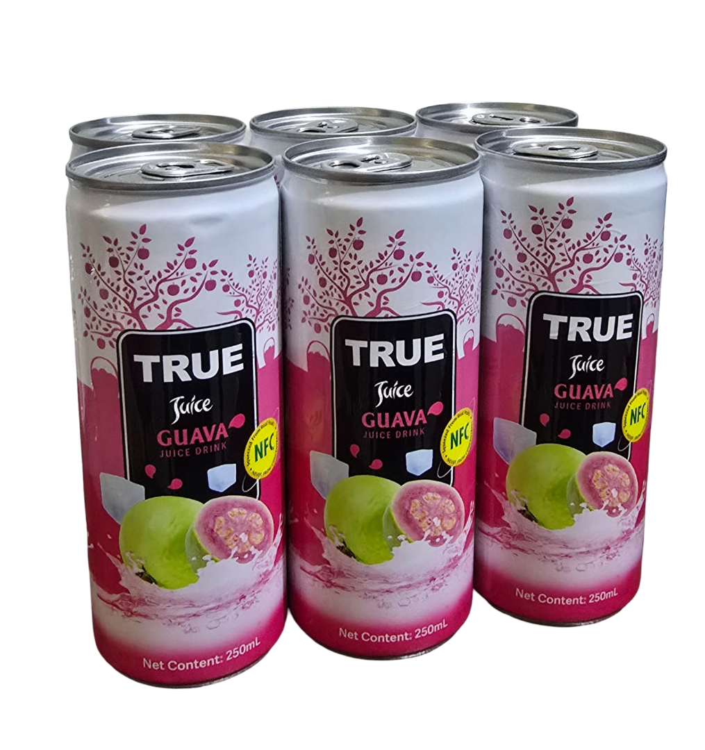 True Guava Juice Drink 250Ml X 6 pcs