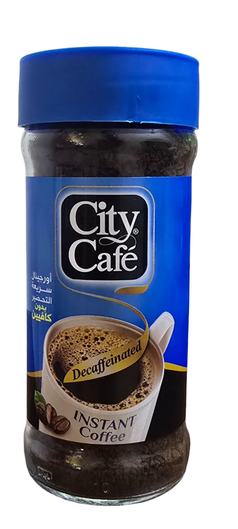 City Café  Decaffeinated Instant Coffee 80g
