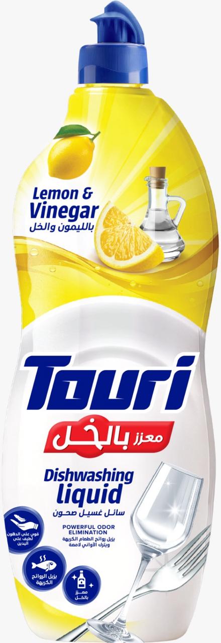 Touri Lemon & Vinegar Dishwash 700ml