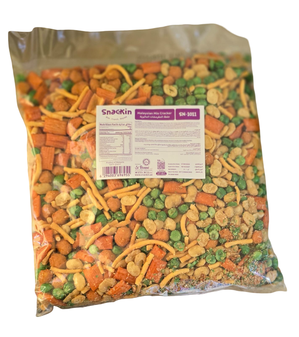 Snakin Malaysia Mix Cracker Nuts 1Kg