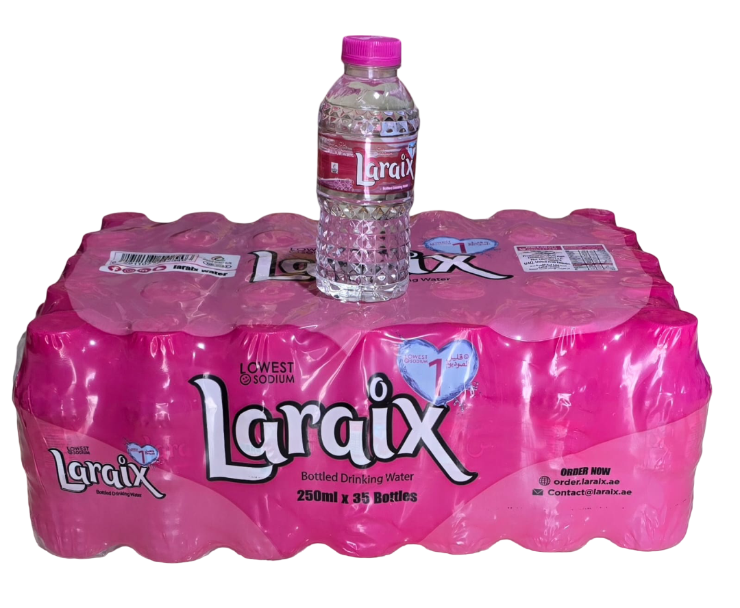 Laraix  Bottled Drinking Water Low Sodium 250ml x 35pcs