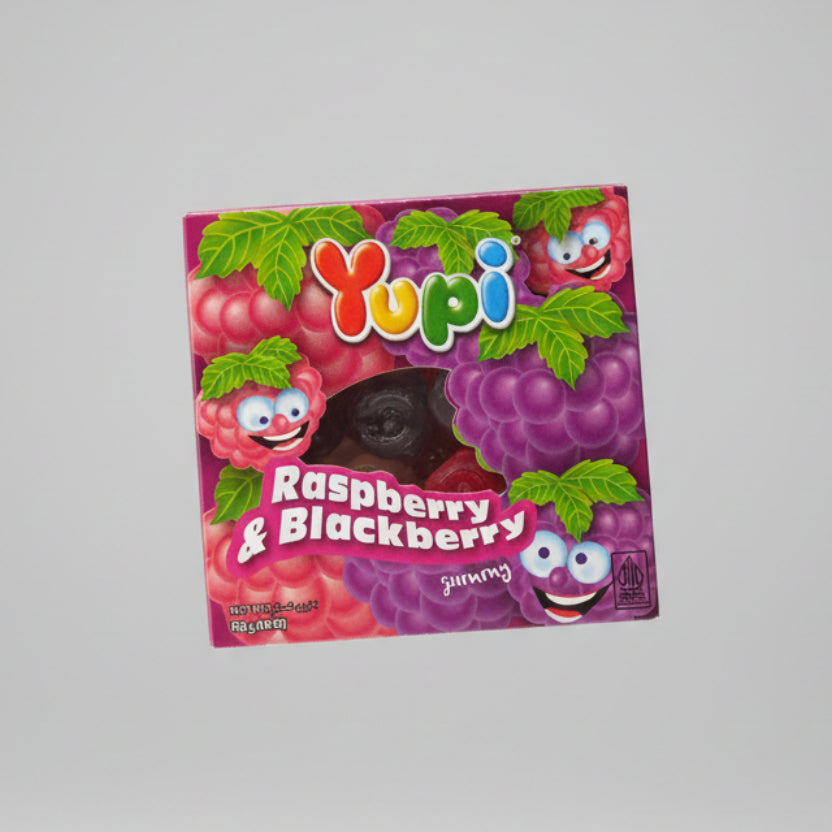 Yupi Raspberry & Blackberry Gummy  14G