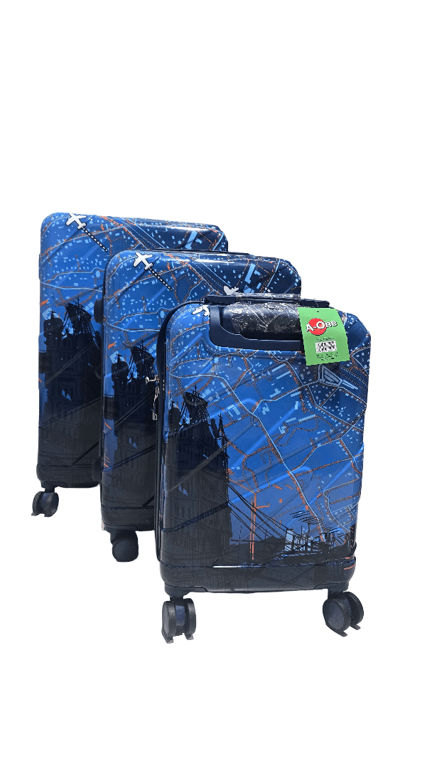 A - One Trolley Bag Set of 3 - 2kShopping
