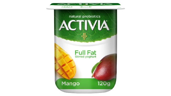 Activia Yoghurt Full Fat Mango 120g - 2kShopping
