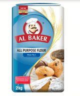 Al Baker All Purpose Flour 2Kg - 2kShopping