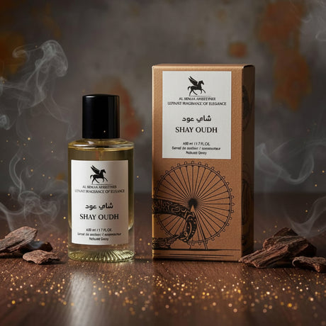 Al Burak Perfumes Shay Oudh 50ml | عطور البراق شاي عود - 2kShopping