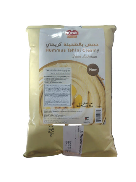 AL kasih Hummos Tahina Creamy 1Kg| الكسيح حمص بالطحينية كريمي - 2kShopping