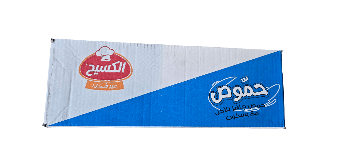 Al Kasih Hummos w/ Biscuits Ready to Eat Box 4*6Pcs*11g|الكسيح حموصة حمص جاهز للأكل مع بسكويت - 2kShopping