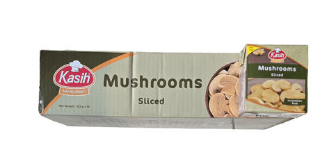 Al Kasih Mushroom Sliced Box 16*320g|الكسيح فطر شرحات - 2kShopping