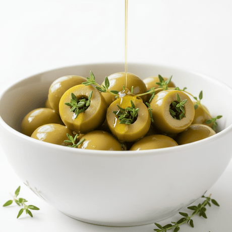 Al Nabulsi Green Olive with Thyme 1kg - 2kShopping