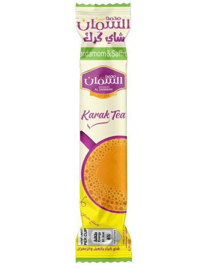 Al Saman Karak Tea Sticks 20g (Cardamom & Saffron) | شاي كرك أصابع 20 غرام ( هيل و زعفران ) - 2kShopping