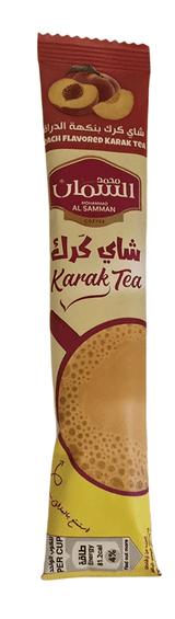Al Samman Karak Tea Peach Flavour 20g | السمان شاي كرك أصابع ( بنكهة الدراق ) - 2kShopping