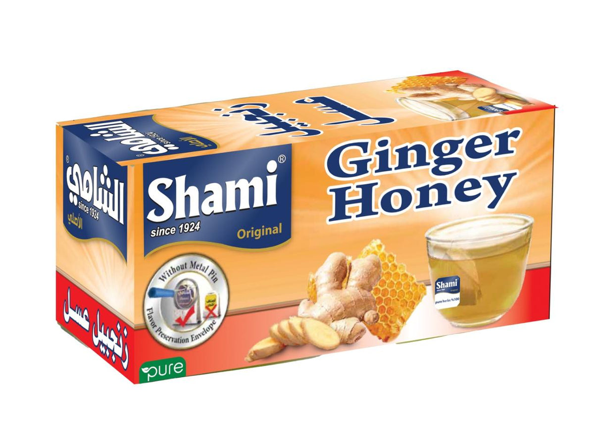 AL Shami Ginger & Honey CTN 24 Pack | الشامي زنجبيل وعسل - 2kShopping
