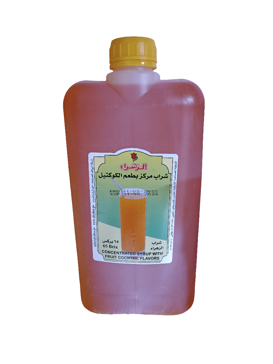 Al Zahra Concentrated Syrup Fruit Cocktail 4L - 2kShopping