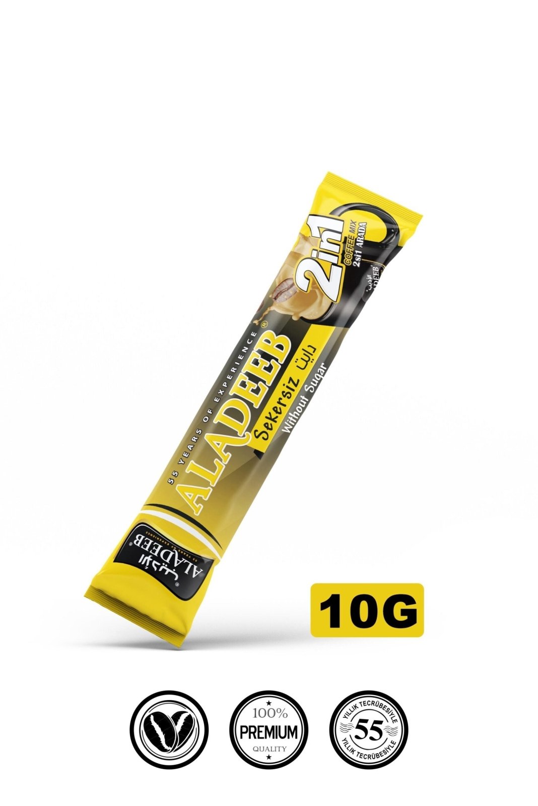 Aladeeb 2in1 Sugar Free Coffee Mix 10g - 2kShopping
