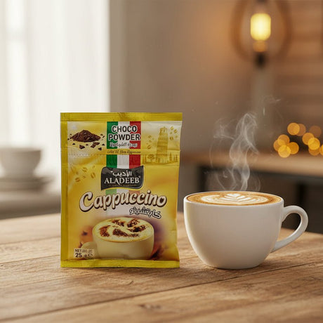 Aladeeb Cappuccino with Chocolate Box of 12x20 Packs - 2kShopping