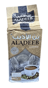 Aladeeb Coffee Extra Cardamom 10 pcs x 200g|الاديب قهوة مع هال اكسترا - 2kShopping