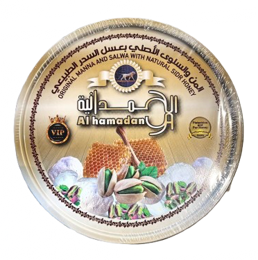 ALHAMADANI MAN&SALWA PISTACHIO AND PURE HONEY 400G||الحمدانية المن والسلوى العراقي الاصلي( بالعسل والفستق) - 2kShopping