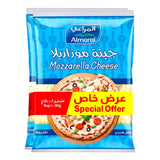 Almarai Shredded Full Fat Mozzarella Cheese Value Pack 2 x 180g | المراعي جبنة موتزاريلا مبشورة عرض 2 حبة - 2kShopping