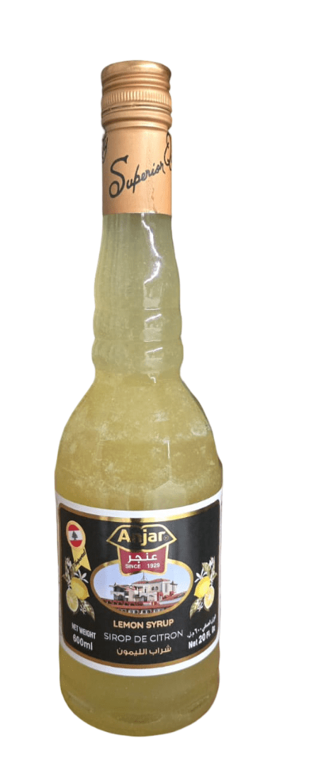 Anjar Lemon Syrup 600ml | عنجر شراب الليمون - 2kShopping