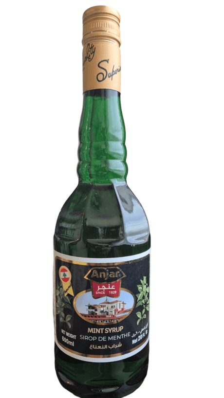 Anjar Mint Syrup 600ml | عنجر شراب النعناع - 2kShopping