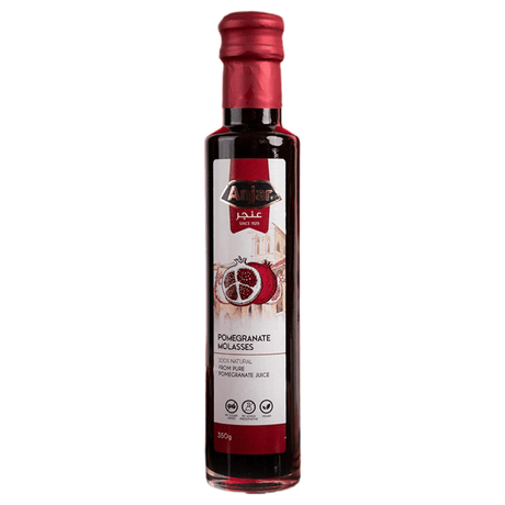 Anjar Organic Pomegranate Molasses Natural 350ml | عنجر دبس الرمان الطبيعي - 2kShopping