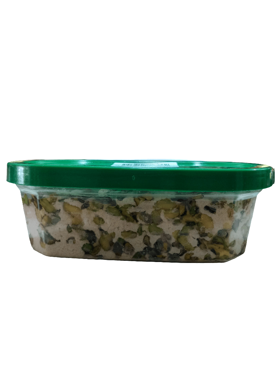 Almona Alshamya Halva with Pistachio 400g | المنى الشامية حلاوة بالفستق - 2kShopping
