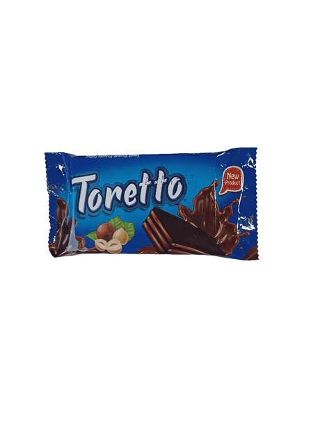 Toretto Cocoa Wafer with Hazelnut Cream 35g | ويفر الكاكاو مع كريمة القهوة - 2kShopping