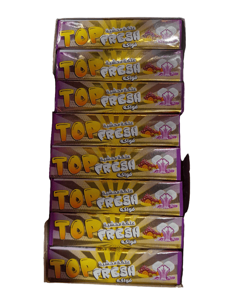 Zahi Top Fresh Fruit Pack of 24pcs | زاهي توب علكة محشية فواكه - 2kShopping