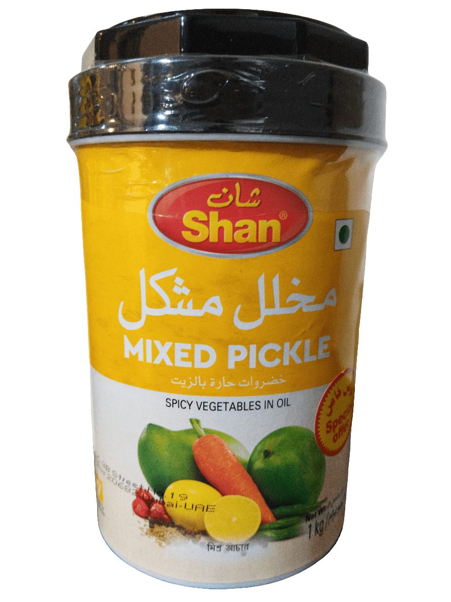 Shan Spicy Mixed Pickles 1Kg | مخلل مشكل خضروات حارة - 2kShopping