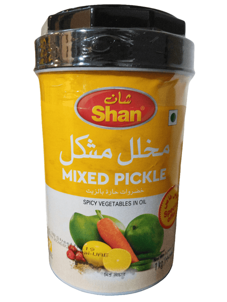 Shan Spicy Mixed Pickles 1Kg | مخلل مشكل خضروات حارة - 2kShopping