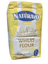 Naturavo Wheat Flour 2Kg دقيق القمح(Expir:13/02/2026) - 2kShopping
