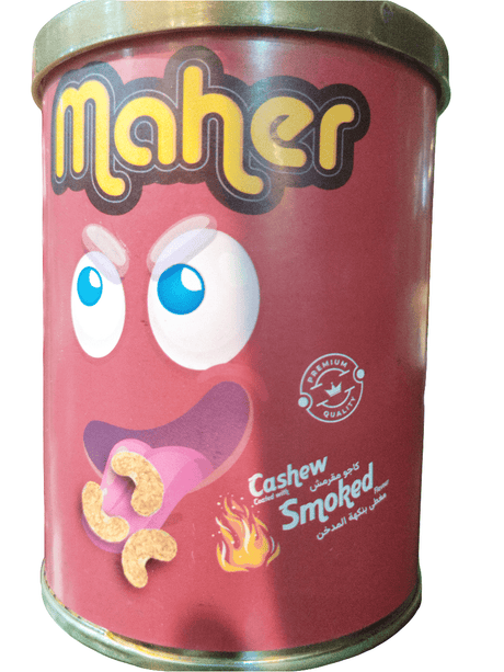 Maher Crispy Cashew Nuts Smoked 150g | كاجو مقرمش مدخن - 2kShopping