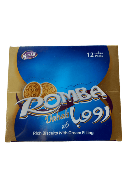 Katakit Romba Rich Biscuits with Cream Filling Box*24pcs |كتاكيت بسكويت رومبا الغني بالكريمة - 2kShopping