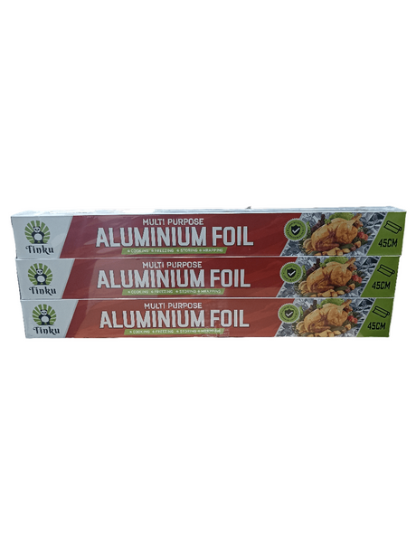 Tinku Aluminum Foil 3 x 37.5cm | رقائق الالمنيوم - 2kShopping